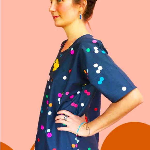 Confetti cotton dress by Doops Designs - Picture 3 of 7